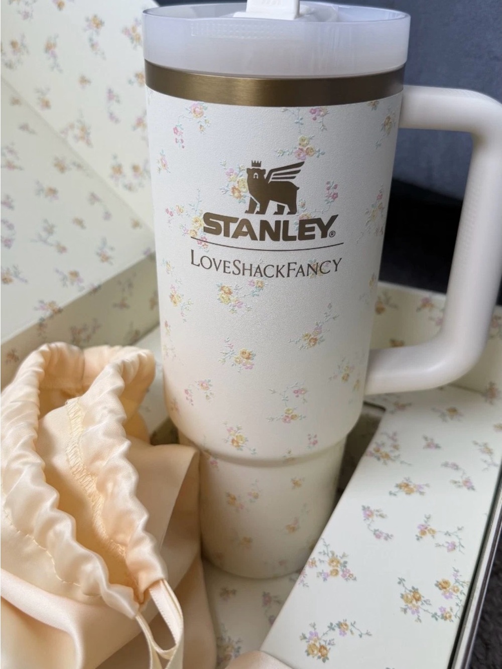 Stanley x LoveShackFancy Lemon Haze Quencher Tumbler 30oz